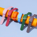 silicone bracelets réutilisables pòtab vid braslè